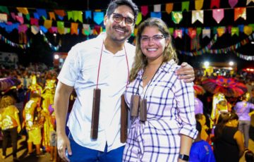 Boi da Maioba e forró pé de serra animam Feirinha Junina do Servidor