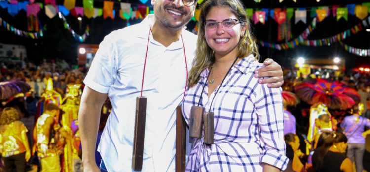 Boi da Maioba e forró pé de serra animam Feirinha Junina do Servidor